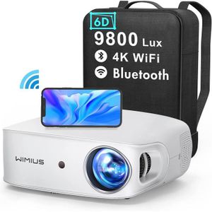 Vidéoprojecteur Vidéoprojecteur 5G WiFi Bluetooth Full HD 1080P, 9