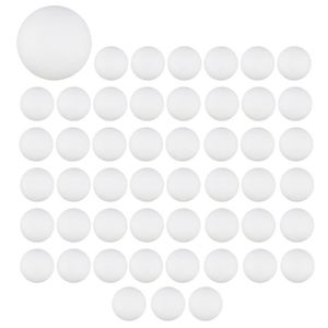 BALLE TENNIS DE TABLE Paquet de 50 Balles de Ping-Pong de Qualité SupéRieure Balle de Table de Formation AvancéE Balles LéGèRes Durables Sans Soudure