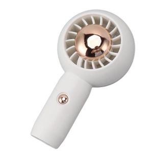 Hongchun Mini Ventilateur Main, Unique Design Ventilateur Portable,  Ventilateur de Poche Avec le Puissant Vent Trubo, USB Rechargeable  Ventilateur a Main-Blanc 