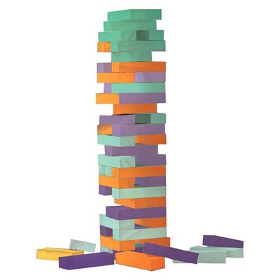 Paw Patrol Tour Infernale – 48 Blocs Bois, Dé, Jeu D'équilibre, Dès 4 Ans, 2 Joueurs Et +