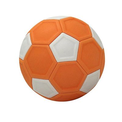 Ballon foot en mousse bleu 20 cm - pour interieur ou exterieur - taille