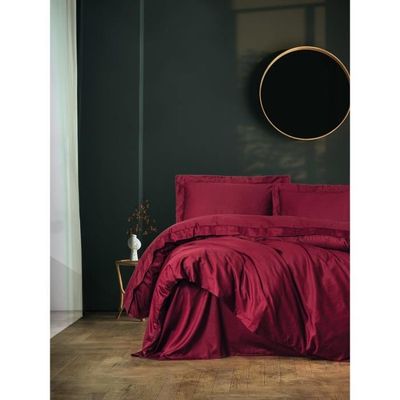Ensemble De Housses De Couette AVONDALE Satin De Coton 220 X 240 Cm