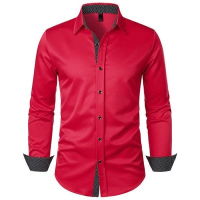 Chemise à manches longues à rayures sur la poitrine - Homme – Legendary Parts Chemise à manches longues à rayures sur la poitrine - Homme – Legendary Parts