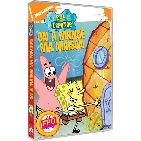 Dvd Bob L Eponge On A Mange Ma Maison En Dvd Dessin Anime Pas Cher Cdiscount