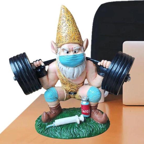 JINJIASC Figurine D'extérieur – Nains De Jardin Fumants Pour Décoration Intérieure Et Extérieure – Mini Ornements Amusants (personnes âgées Fumantes