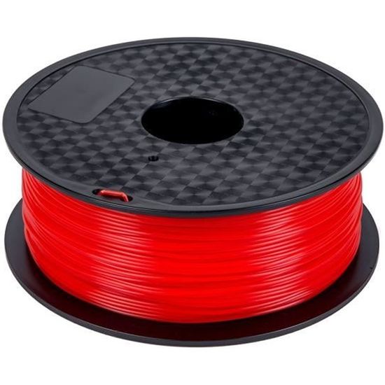 Filament PLA 1,75 mm 1kg  Pour imprimante 3D | Filament Rouge  Impression en 3D