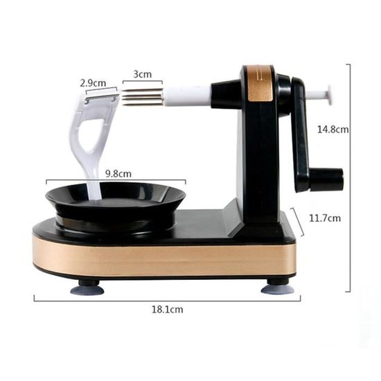 Acheter Couteau D'office En Acier Inoxydable Grattoir à Pommes De Terre Ménager Éplucheur De Fruits Et Légumes Multifonctionnel Râpe De Cuisine