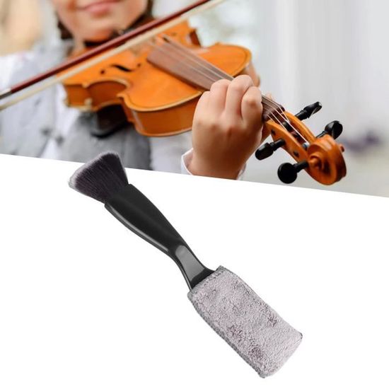 Kit De Nettoyage Et Polissage Pour Instruments De Musique - Compact, Pour Piano, Violon, Guitare, Ukulélé - 7