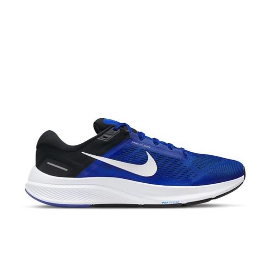 Chaussures de Running NIKE Air Zoom Structure 24 Bleu Homme Adulte Cdiscount Sport