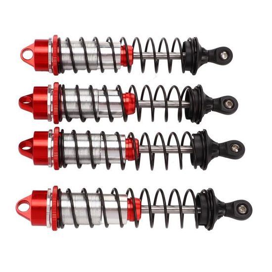 Lot De 4 Amortisseurs Aluminium Pour Tamiya 1/10 RC – Kit De Mise à Niveau Avant/arrière – Bleu