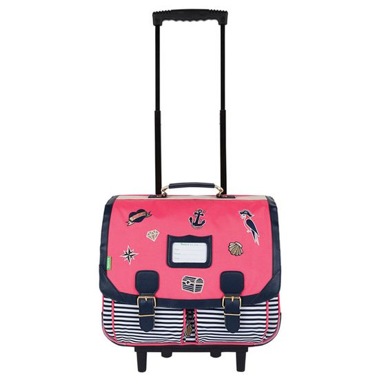 Cartable Trolley Sac Tann's 41 Cm Roulettes Cartable Roulettes