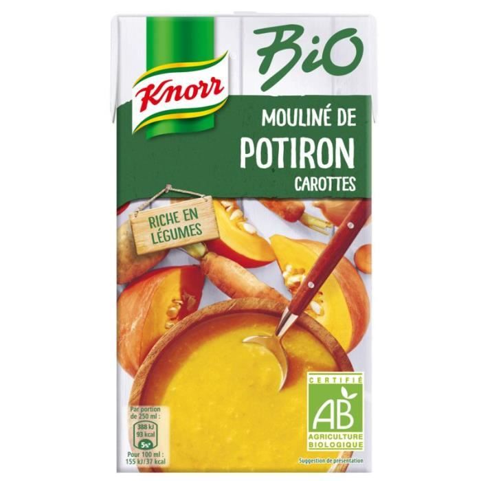 Soupe potirons carottes 1000 l Knorr