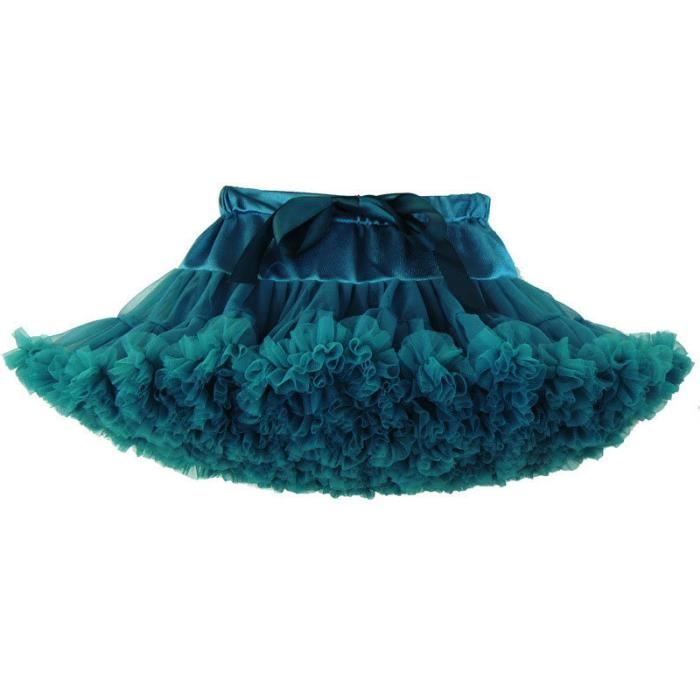 Qingu-Tutu Fille Pour scène Fille-Bebe en Maille moelleuse-Couleur 1