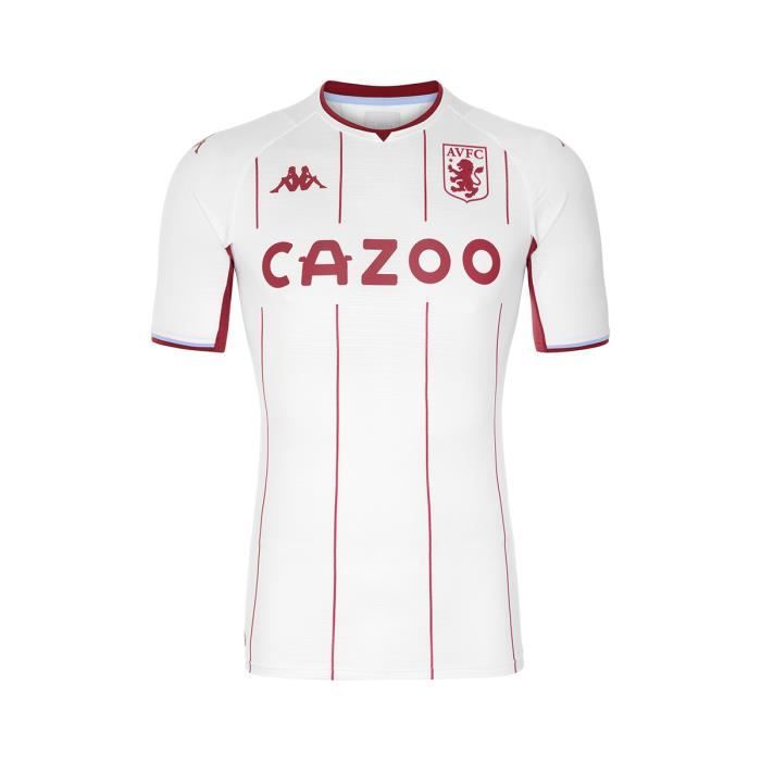 Kappa - Maillot Kombat Pro Away Aston Villa FC Homme Blanc