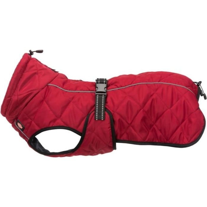 Manteau Minot taille L encolure max 48 cm. couleur rouge. pour chien.-Trixie 25,000000 Rouge