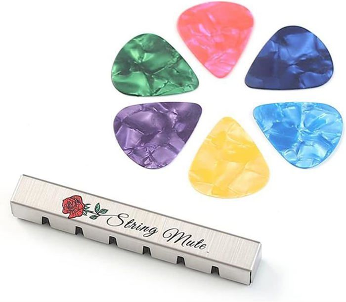Protège-touche Guitare - 3 Pièces En Métal - Évite Rayures Lors Du Limage/ponçage - Compatible Plupart Des Guitares Et Basses