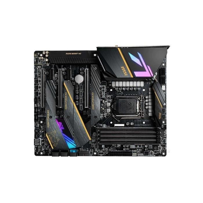 Carte mère MSI MEG Z490 ACE Intel Z490 LGA 1200 4xDDR4 SDRAM 128 Go ATX - Msi