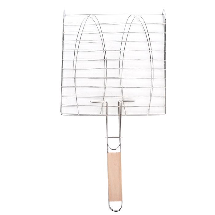 Panier Grill Rotatif En Acier Inoxydable - Pour Légumes, Viande, Fruits - Roule à 360° Pour Cuisson Uniforme Au Barbecue