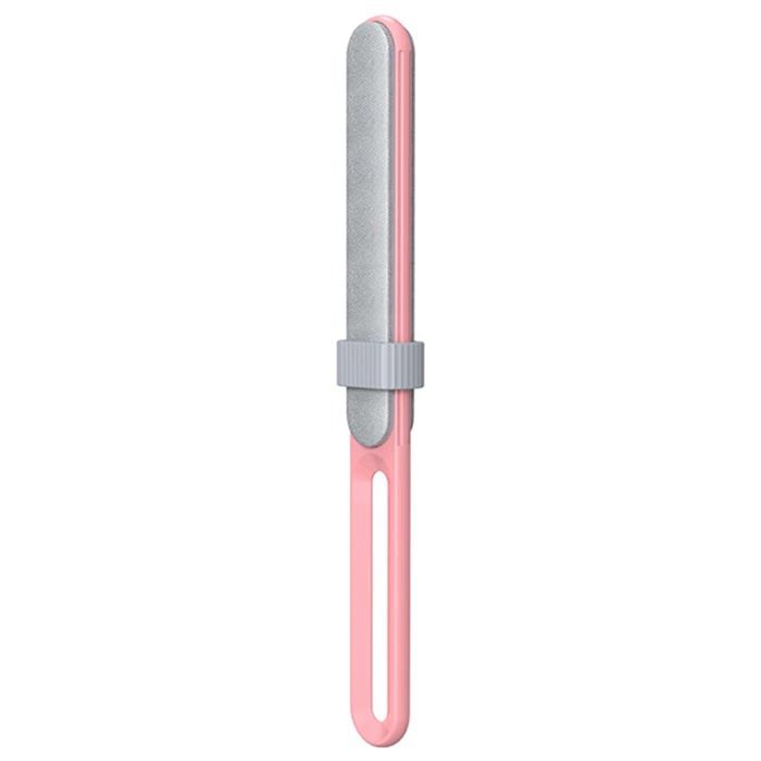 Brosse dépilation longue pour animaux de compagnie Brosse dépilation portable électrostatique pour chiendouble face