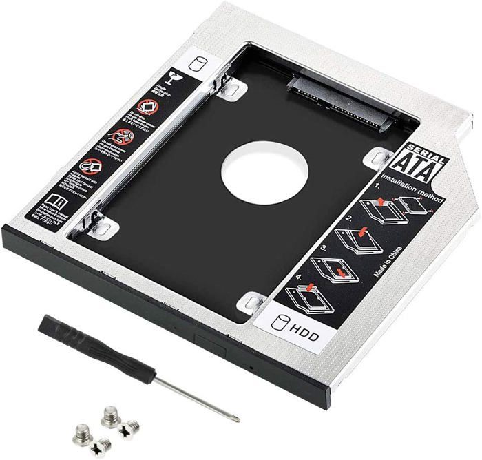 7mm 9.5mm SATA HDD SSD support de caddie de disque... – Grandado