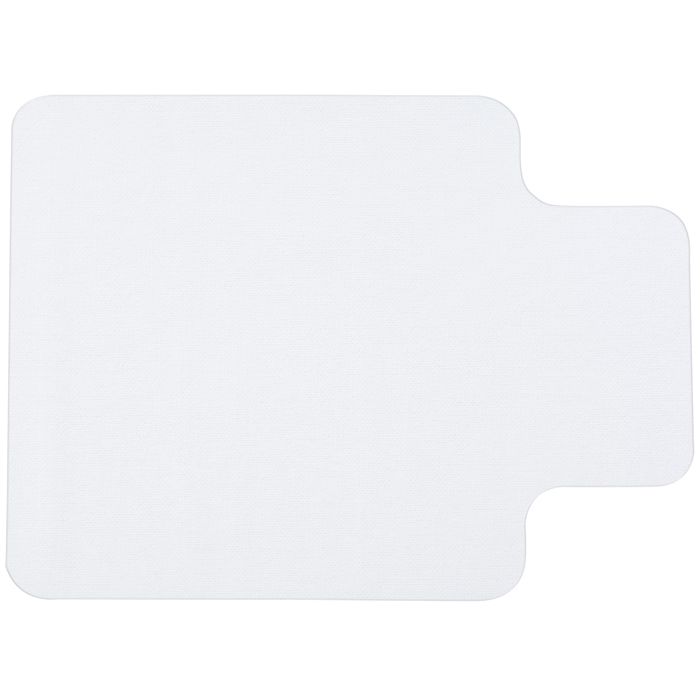 Tapis chaise de bureau - HOMCOM - 90 x 120 cm - antidérapant et résistant aux rayures - facile à nettoyer - plastique - transparent