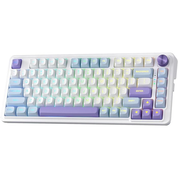 Clavier de jeu - REDRAGON - K673 Max - 75% Gasket - RVB - Sans fil 3 modes