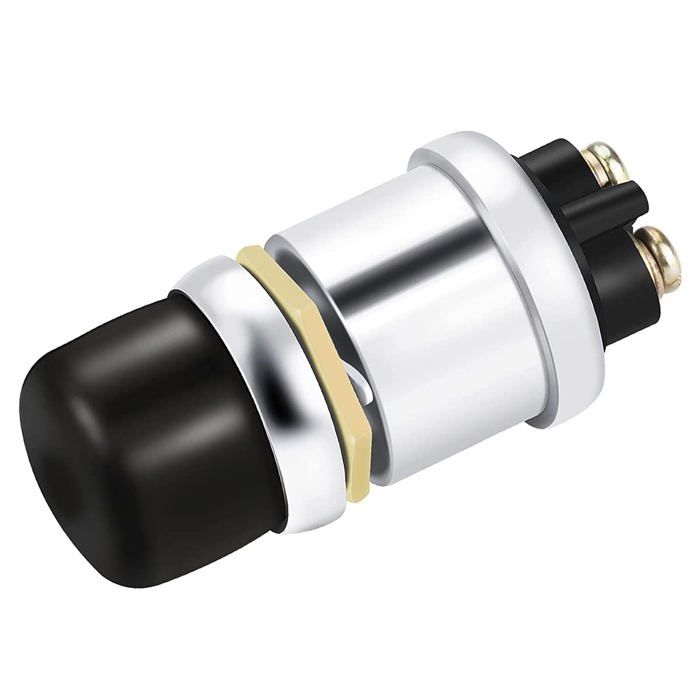 Bouton poussoir de démarrage du moteur interrupteur de démarrage momentané étanche interrupteur dallumage 12 V/24 V