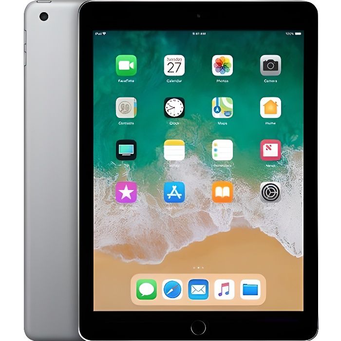 Apple 9 7 Inch Ipad Wi Fi 6ème Génération Tablette 32 Go 9 7 Ips 2048 X 1536 Gris Prix Pas Cher Cdiscount
