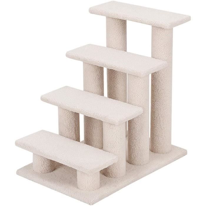 Dreamade Escalier De Chat 60 Cm Quatre Etageres Pour Chat Arbre A Chat Centre D Activitegrimpeur D Animaux 41 X 61 X 60 Cm Beige Cdiscount Animalerie Dreamade Escalier De Chat 60 Cm Quatre Etageres Pour Chat Arbre A Chat Centre D Activitegrimpeur D Animaux 41 X 61 X 60 Cm Beige Cdiscount Animalerie