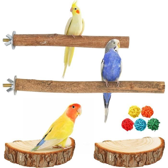 Perchoirs Pour Cages À Oiseaux - Reyshin Lot 4 Naturels Perruche 5 ...