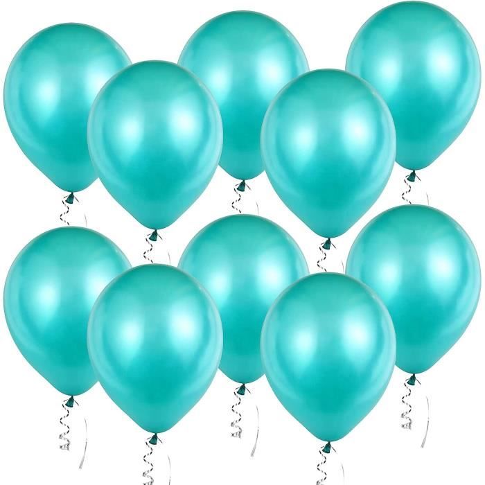 60 Pièces Ballon Bleu Blanc Bleu Ciel,Bleu Ballons En Latex,12 Pouces Ballon  Gonflable Bleu,Ballons Helium Fête Pour D'An[u6139] - Cdiscount Maison