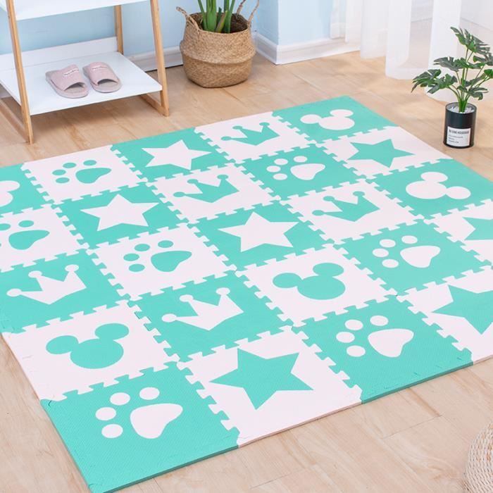 Tapis puzzle mousse 86 pièces 30x30cm Tapis puzzle mousse 86 pièces 30x30cm