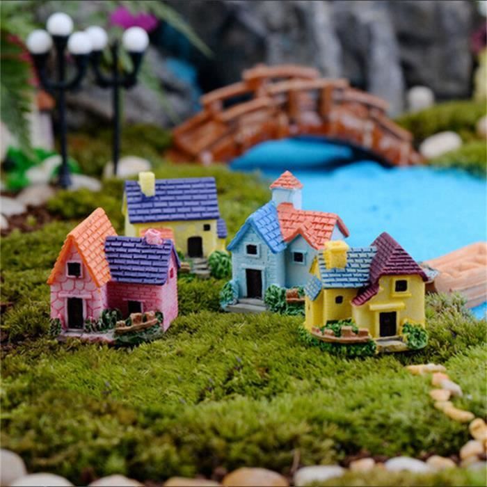 maison de poupée jardin bricolage jardin décor Micro-Paysage Miniature parasol 