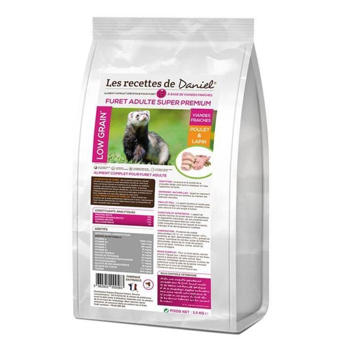 Croquettes Extra Furet 250g Super Premium a la volaille 