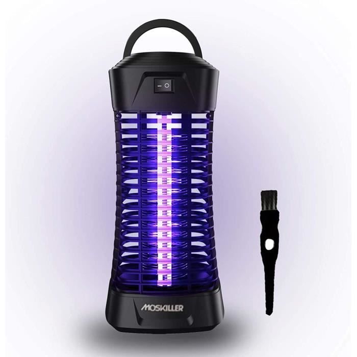 Seenlast Lampe Anti Moustique Électrique, 6W UV Tueur de Moustique  Anti-Insectes Répulsif Attrape Bug Zapper, Efficace Portée 3560 - Cdiscount  Santé - Mieux vivre