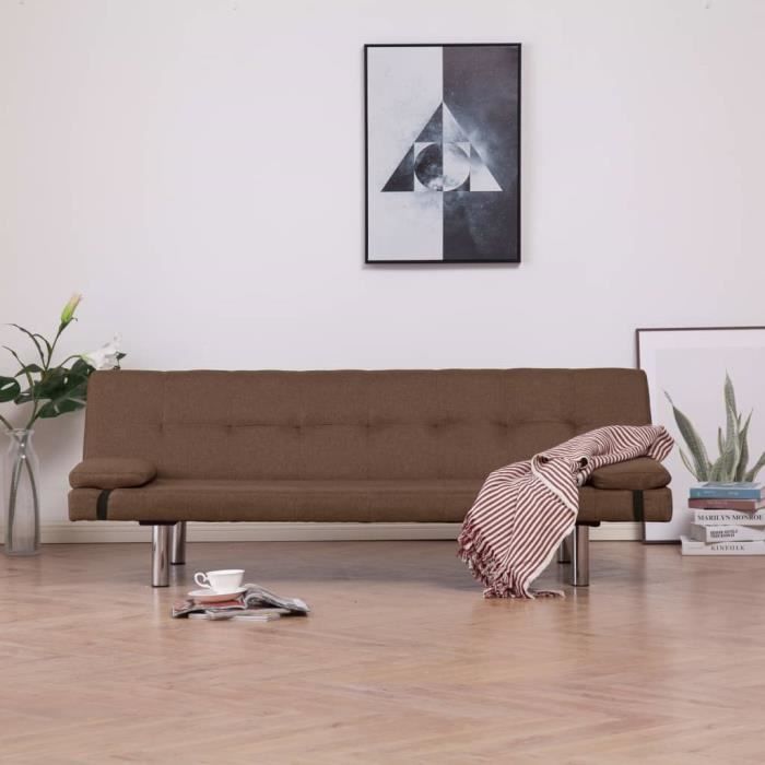 Práctico combinar hijo PRO Bon - Canapé-lit réversible convertible Sofa Contemporain Canapé  d'angle - Scandinave Sofa Clic-clac-Canapé à Lit réglable8881 - Cdiscount  Maison