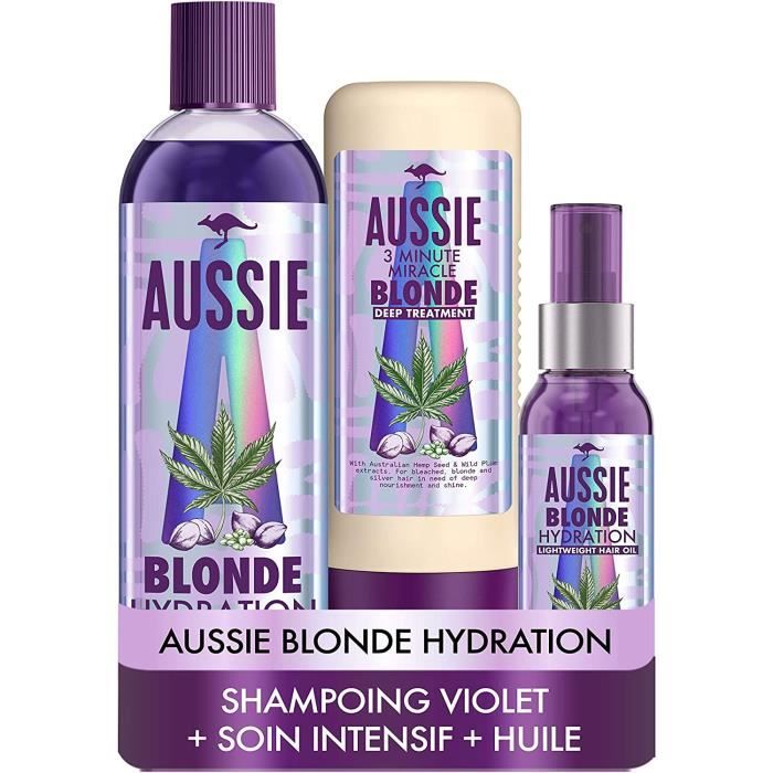 Aussie шампунь для блондинок. Aussie blond hydration 3. Aussie фиолетовый шампунь. Aussie блондинки. Aussie средство интенсивного ухода sos 3min miracle 225 мл.