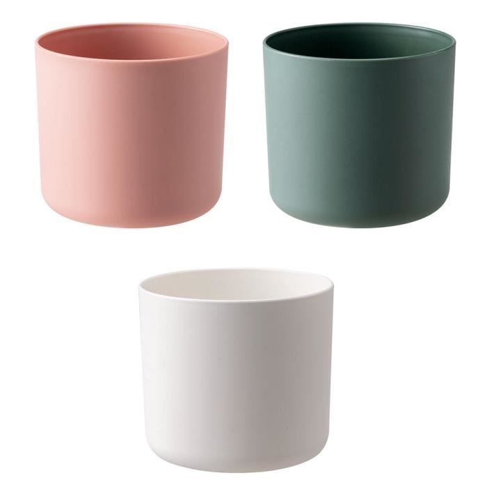 Lot De 3 Mini Pots De Fleurs En Fer Galvanisé - Taille 5x9x7 Cm - Déco Rustique Intérieur, Paysage, Bureau - Cadeau Miniature - 6