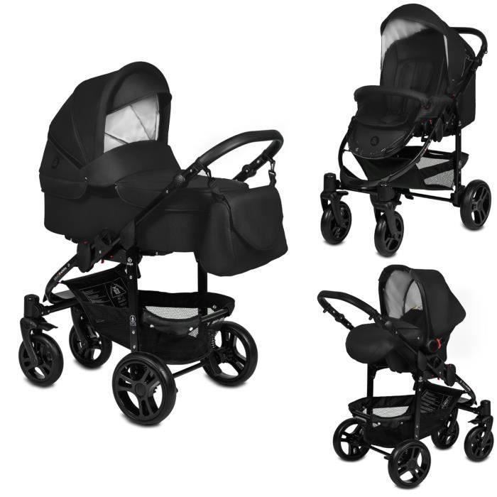 Poussette trio b&w discount