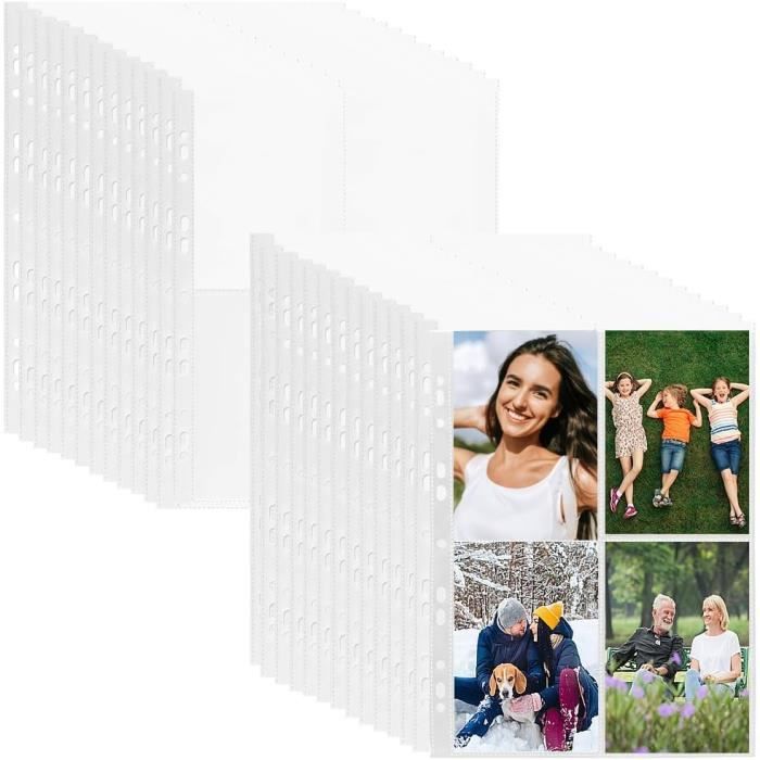 1080 Pochettes Transparentes Pour Cartes à Collectionner – Classeur A, Rangement, Protection, Lot Géant