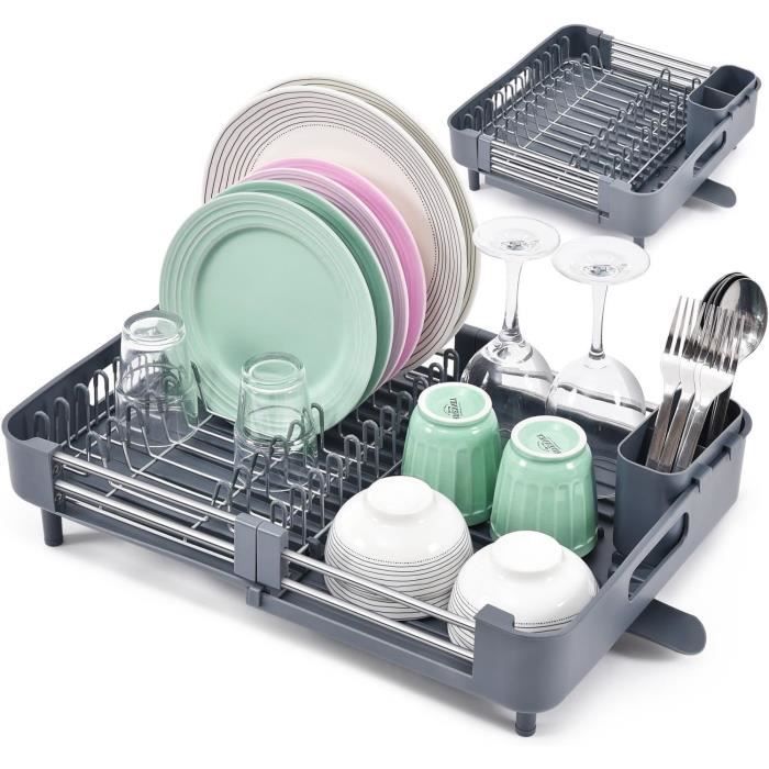 Égouttoir Pliable, Vaisselle Porte-Couverts Pliant, évier Cuisine