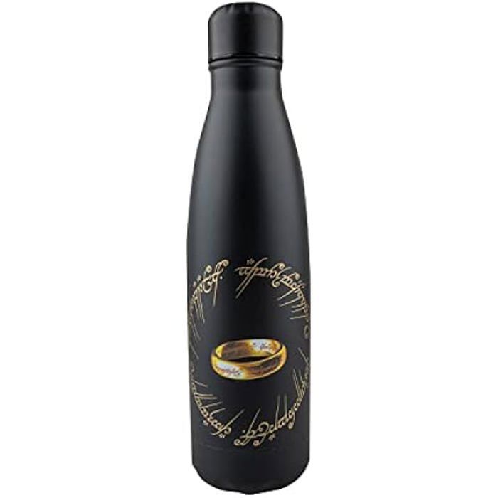 Game Of Thrones Isolierflasche 500ml Edelstahl – Offiziell Lizenziert, House Stark Design, Schwarz