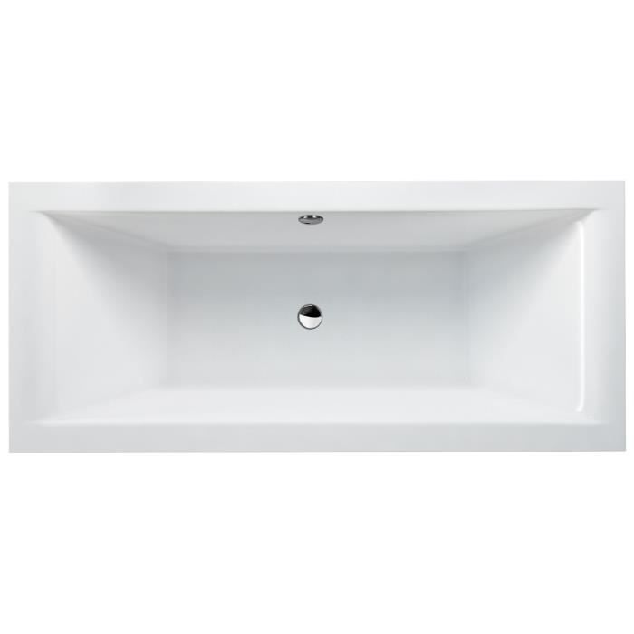 Cleargreen Baignoire A Encastrer Enviro 180x80 Cm Acrylique Lucite