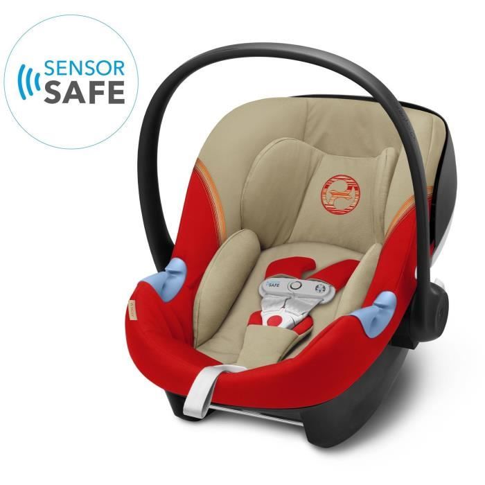 CYBEX Siège auto Aton M i-Size + SensorSafe Autumn 2020 - Groupe 0+ -  Orange - Achat / Vente siège auto Aton M i-Size + Sen. Orange -  Prolongation Soldes Cdiscount
