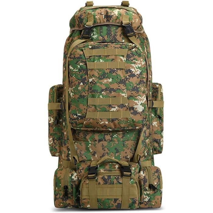Sac Militaire Grande Capacité Camouflage 100 L - Randonnée