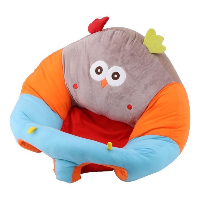 Canapé Enfant Peluche Éléphant Mignon 50x50x45 Cm - Fauteuil Roulant Confortable Pour Tout-Petit