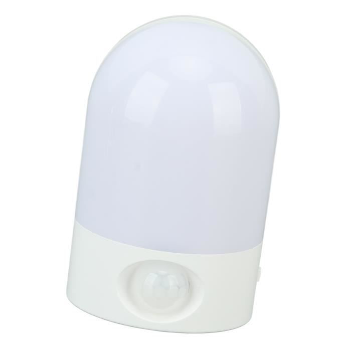 Lot De 2 Veilleuses Avec Détecteur De Mouvement - Lumière Blanche Chaude Réglable, 3 Modes (Auto/On/Off), Pour Couloir, Chambre