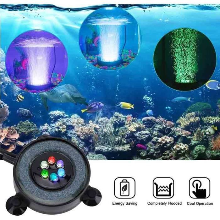  clairage Sous eau Bulles D air Pour Aquarium FOLAYA Pierre 