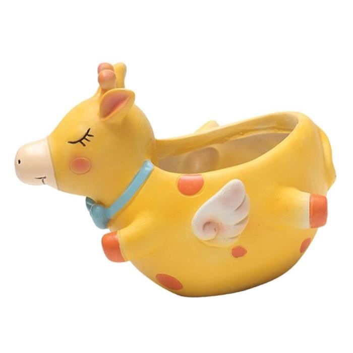 Révéler-Résine Succulente Pot Plante Conteneur Jardin Ornement Décor