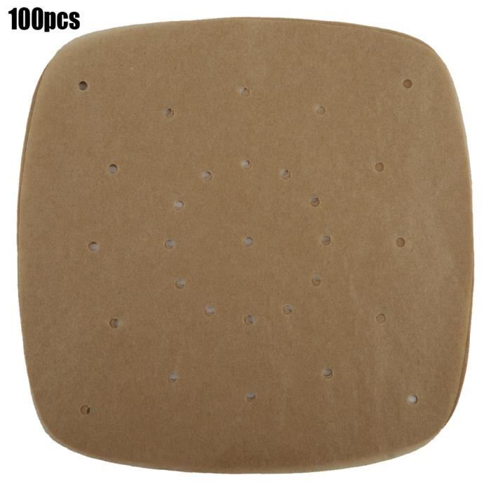 Sunbuy-Friteuse à Air Papier Sulfurisé 54pcs Antiadhésive Air Fryer Feuilles De Papier Jetable